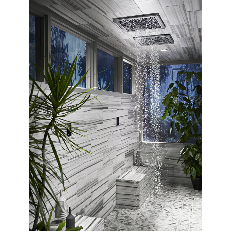 Real Rain Overhead Panel, Thunder Gray