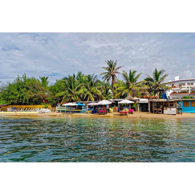 Tiny Island Of Ngor by IgorSPb - Wrapped Canvas Print, 30cm H x 46cm W