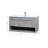 Kasper 36'' Single Bathroom Vanity with Resin Top-2006265257