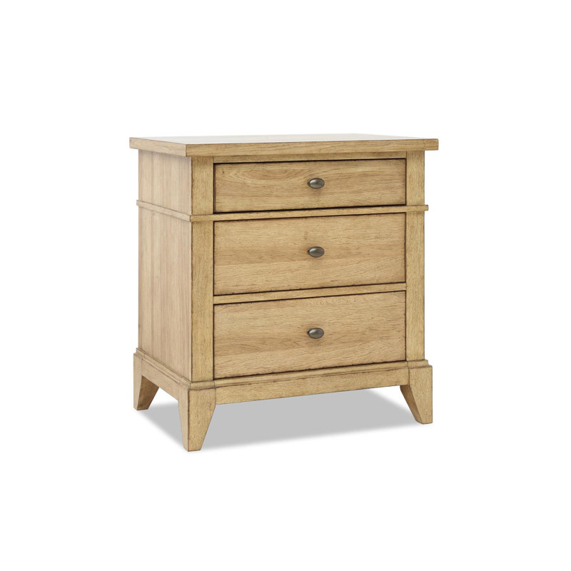 Table de chevet Mya, Brun clair