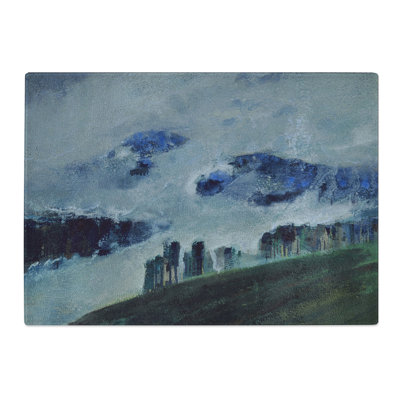 Forest Vol.4 by Mikalojus Konstantinas Chopping Board