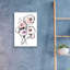 «Pink Mod 2» par Lesia Binkin, art mural en verre acrylique-821250303