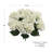 Ultra Realistic Faux Silk Hydrangea Arrangement - Artificial Flowers for Home Decor-1781073992