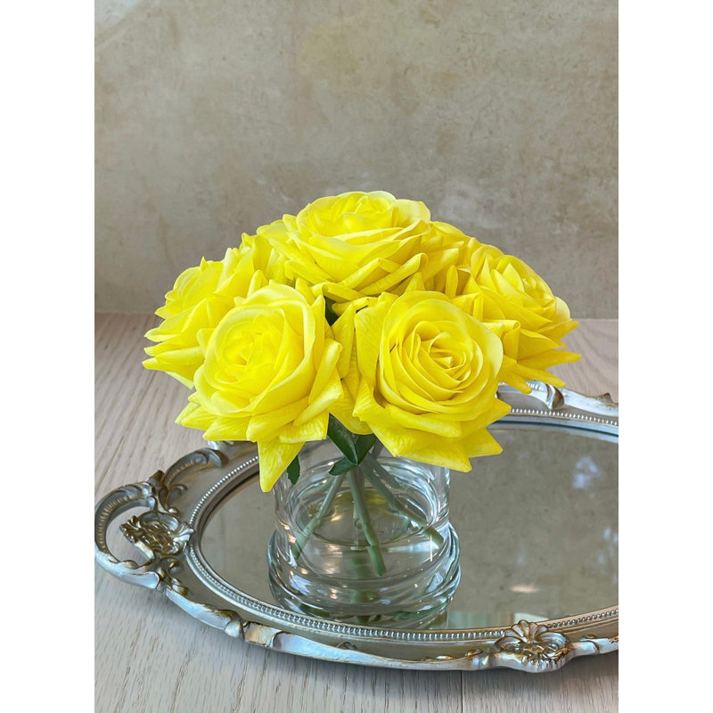 Ann Ann Hortensia arrangement dans un vase, Ivoire ivoire