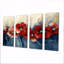 «Battton» - art mural traditionnel, 4 pièces-644856798