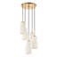 Luminaire suspendu grappe 5 lumières Uttermost Vanier