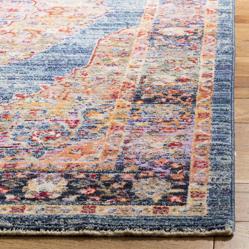 Donnah Performance Oriental Rug, Rectangle 8' x 10'