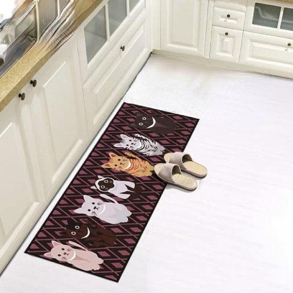 Bless international Mollykate Anti-Fatigue Non-Skid Kitchen Mat