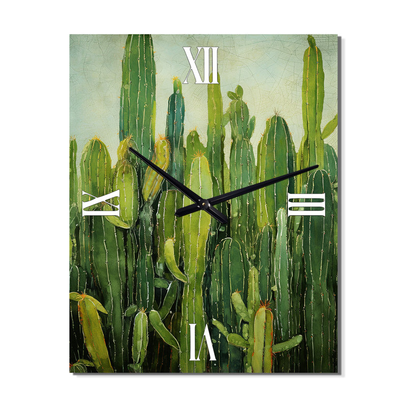 Horloge murale Cactus, Médium