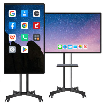 JYXCN Smart Board 49" Interactive Whiteboard Pro Infrared Touch+Screen Mirroring for Boardrooms, Classroom and Office