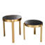 Buena Glass Nesting End Table