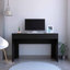 Bureau d'ordinateur moderne Oslo avec tiroirs, bureau minimaliste pour espace de travail à domicile - Wengé-786093184