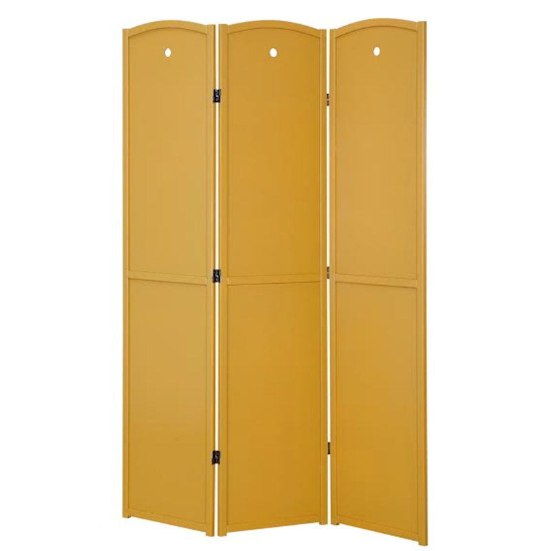 Paravent en bois 5,9 pi Lilliana, 3, Miel