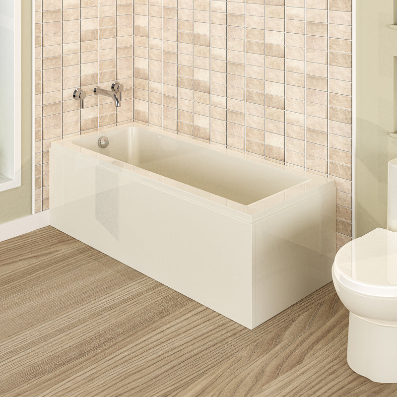 Square Single-Ended ABS Bathtub