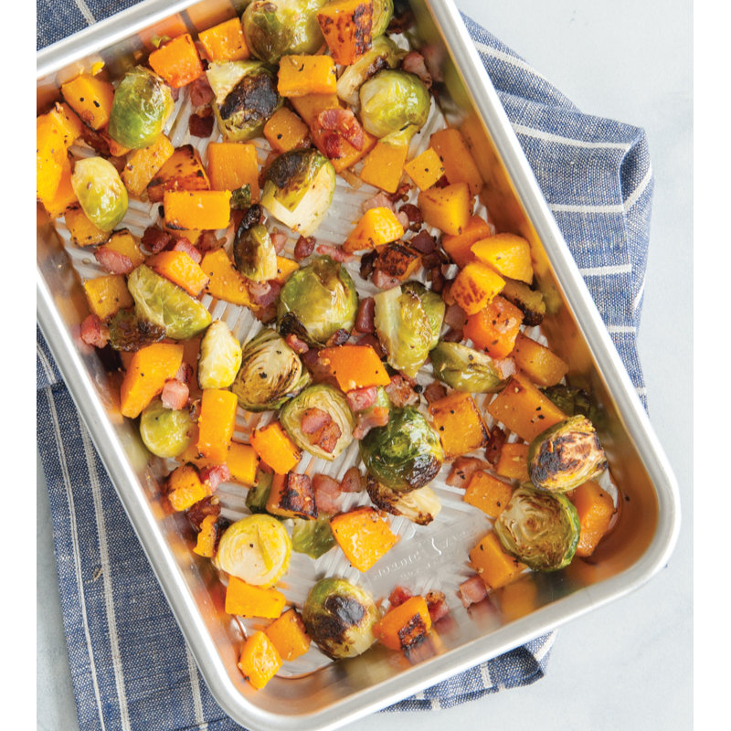 Prism Embossed Aluminum Eighth Sheet Pan for Baking