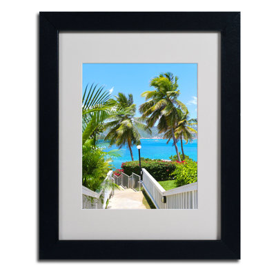 "Virgin Islands 3" by CATeyes Framed Photographic Print