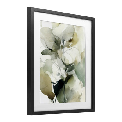 «Floral Branches in Motion», reproduction encadrée sous verre, conception de Svetlana Aleynikova