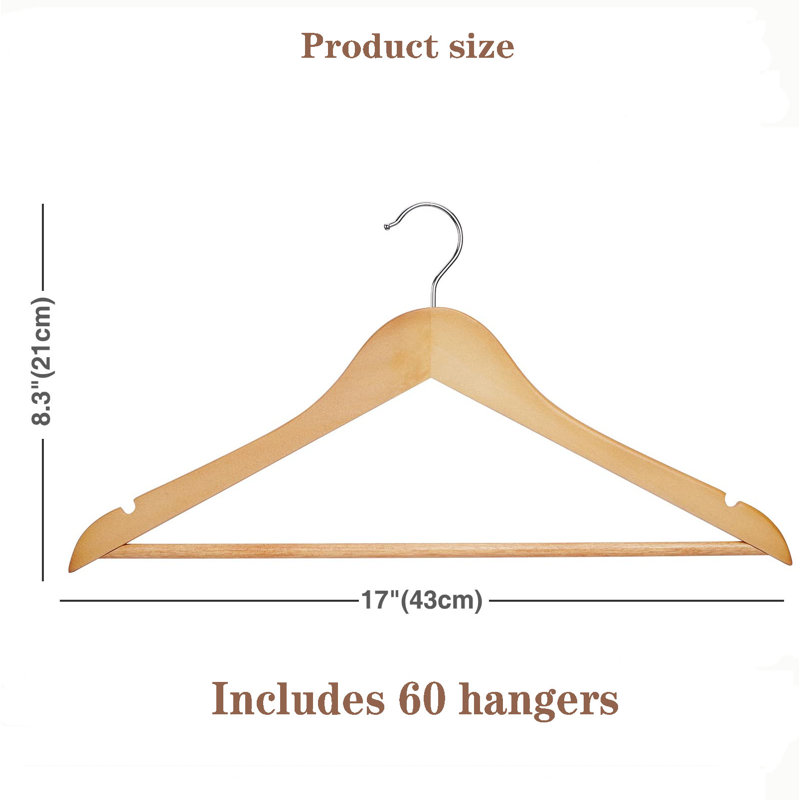 Wooden Hanger, 60