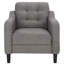 Fauteuil capitonné large Heuton 32,4 po-1482356969