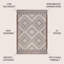 Tapis intérieur / extérieur Woodside Diamond-944687005