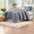 Durable Twin/twin Xl Bedding Sets, Woven Polyester, Modern Striped Design For Dorms And Bedrooms