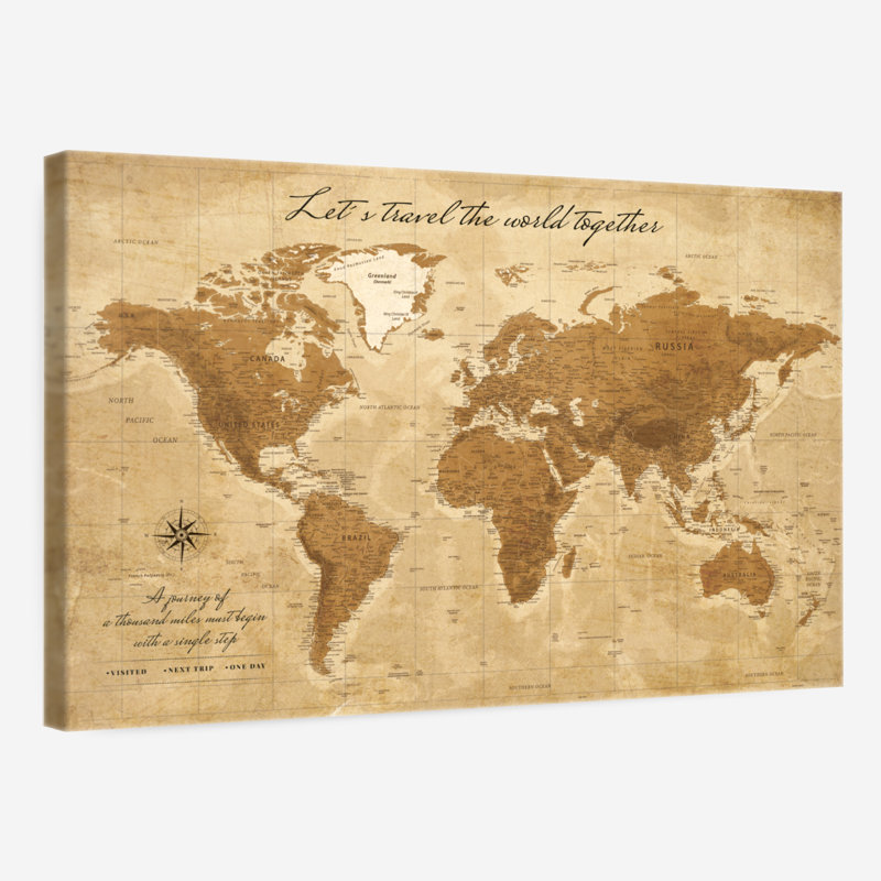 «Travel Together III», punaise Amrico, H 24 po x l 36 po