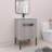 Kashiram 24.03'' Single Bathroom Vanity with Ceramic Top-1269279451