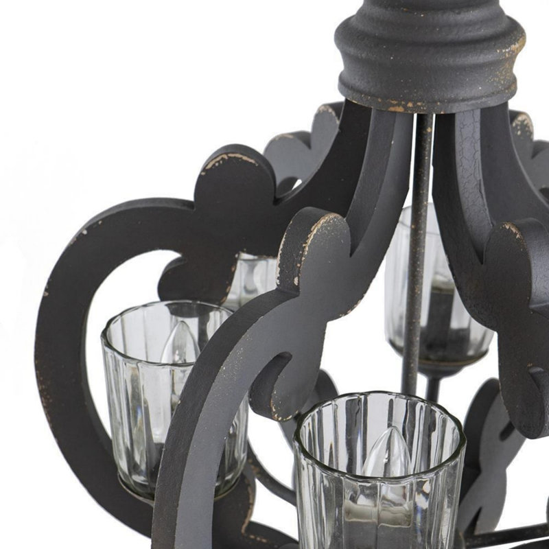 Luminaire suspendu avec chaîne réglable, Gris