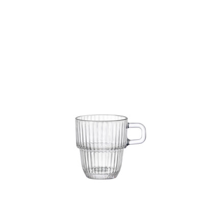 Barshine Stackable Tea or Coffee Glass Cups