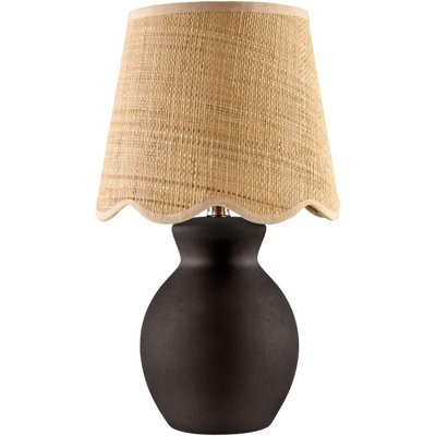 Momsen Scallop Ceramic Table Lamp