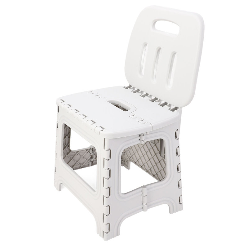 Plastic Small Step Ladder, Grey