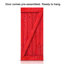 Porte de grange lambrissée peinte en bois et métal avec trousse de quincaillerie d'installation-86793199-86793205