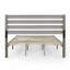 Structure de grand lit - aucun sommier nécessaire, fabrication en bois durable