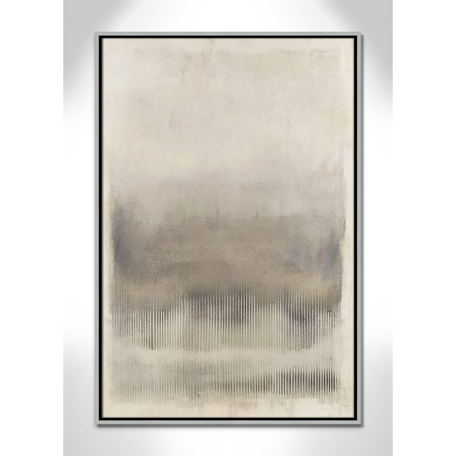 Balanced Silence II Print by Irena Orlov, 37.5" H x 25.5" W, Silver Floater