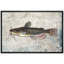 Bullhead noir sur fond de granit, vie marine, réalisme nautique, ultra sur toile-97558595-97558592