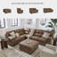 Canapé modulaire 3 pièces Skandar-122874883-122874881