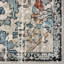 Tapis oriental à motif floral sans perte de poils-167809357