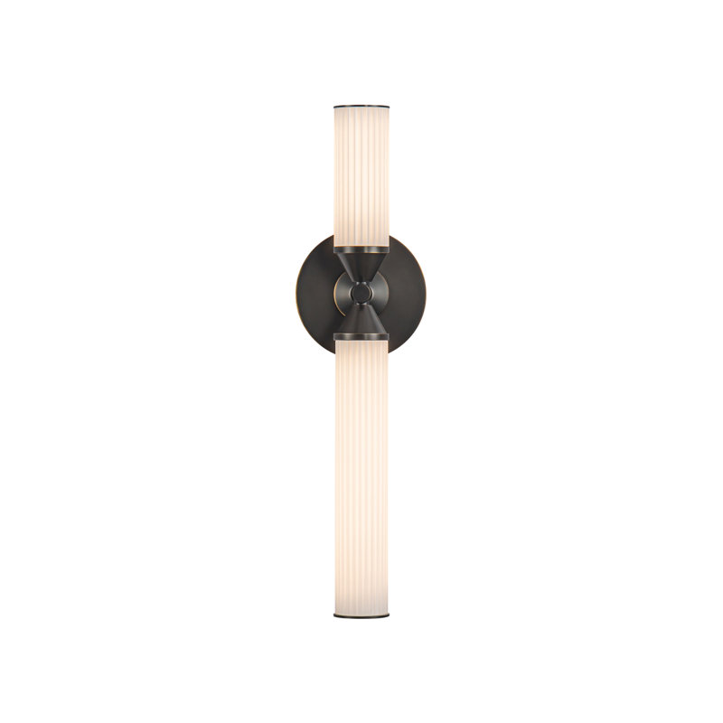 Edwin 2 - Light LED Bath Sconce, Urban Bronze