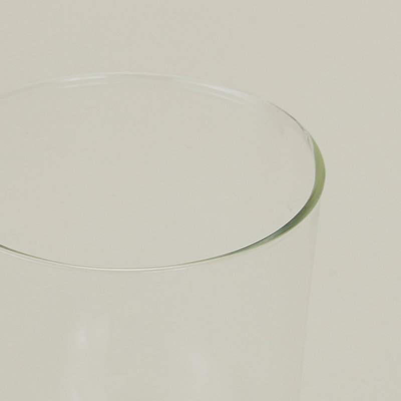 Clear Borosilicate Glass Small Tumbler Set, 6 oz Capacity