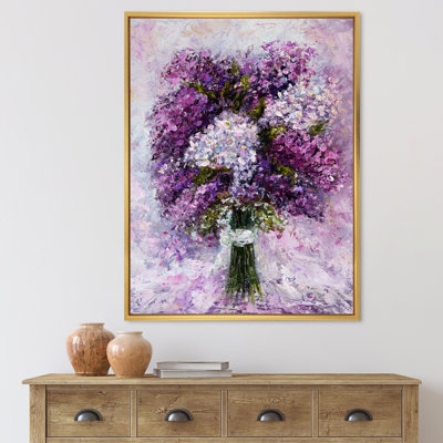 " Purple Hyacinth Bouquet "
