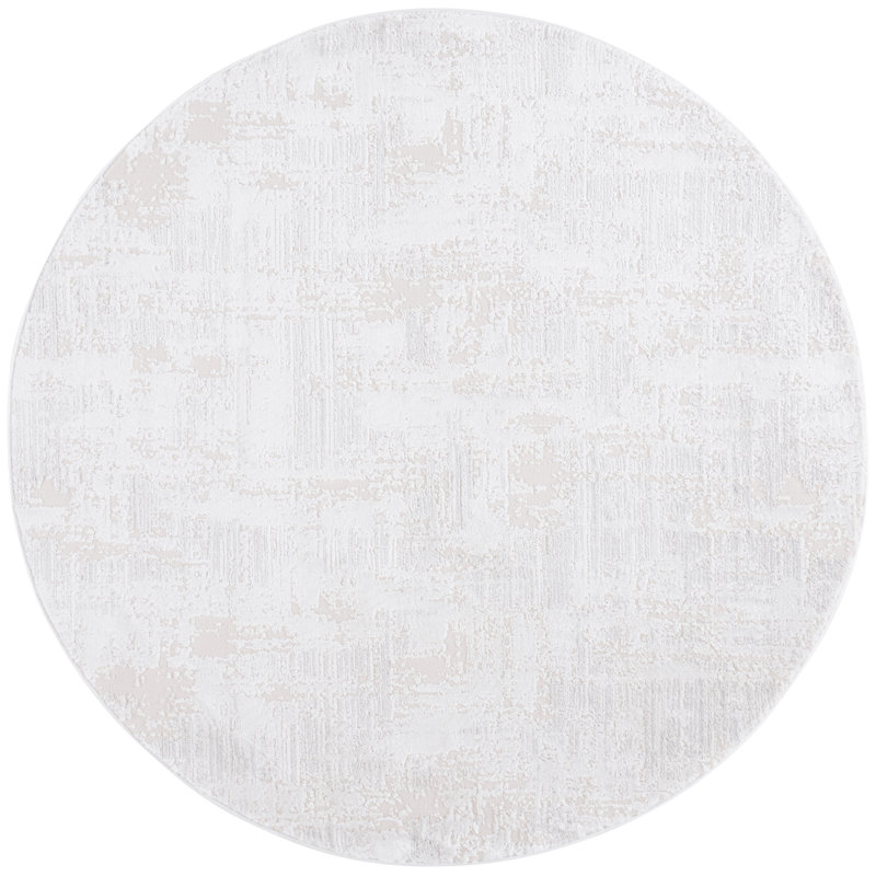 Kingston Performance Abstract Rug, Round 6'7"