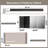 Chouchanik Recessed and Surface Framed 3 Door Medicine Cabinet with Mirror and Shelves-1145207163-1196920671