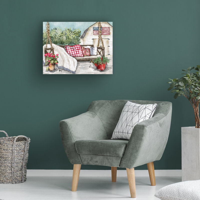 Art sur toile Ashley Bradley, H 14 po x l 19 po