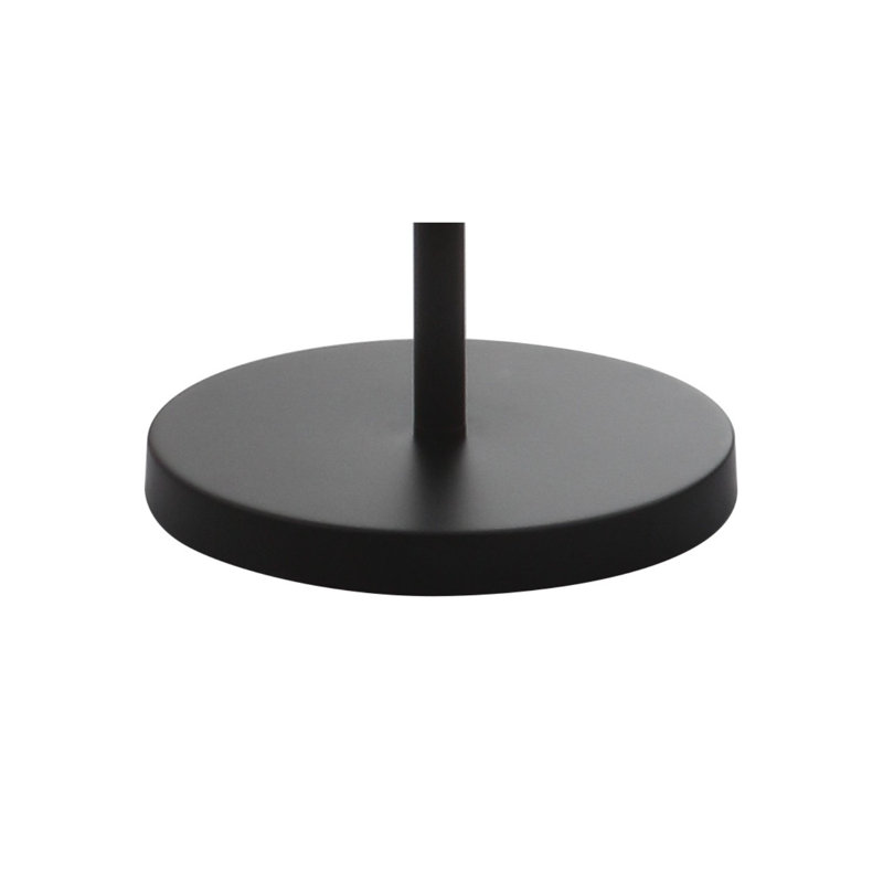 Carnesville 61'' Black Traditional Floor Lamp