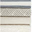 Layers Grey Hand Hooked Wool Rug-46513062