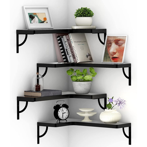 Everly Quinn Shipe Corner Shelf | Wayfair