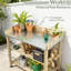 Manufactured Wood Potting Bench