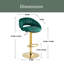 Tabouret de bar pivotant Punak-86836666