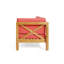 Banc de coin droit X-Back, rouge-1672380539