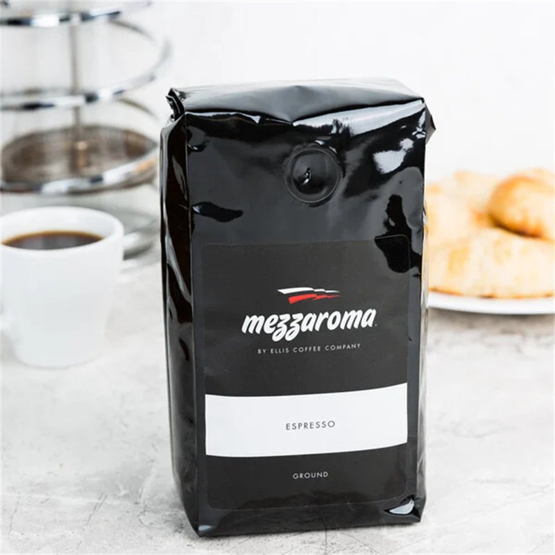 Ellis Mezzaroma Espresso régulier moulu 12 oz. - 6 / caisse